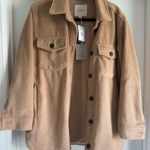 Thread & Supply Beige shacket